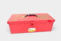 SPANNERS/SOCKETS: A small tool chest containing a group of various spanners and sockets, some being by Sidchrome, tool chest measures 39cm wide, 16cm deep, 13cm high overall - 3