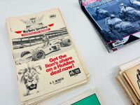 LIVERPOOL CITY RACEWAY: Two hardcover books, Volume 1 and Volume 2 of 'Liverpool City Raceway: The Place of Pace' by Tony Loxley together with a 2012 calendar and a group of race programs [Location: Sydney] - 5
