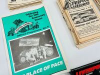 LIVERPOOL CITY RACEWAY: Two hardcover books, Volume 1 and Volume 2 of 'Liverpool City Raceway: The Place of Pace' by Tony Loxley together with a 2012 calendar and a group of race programs [Location: Sydney] - 8