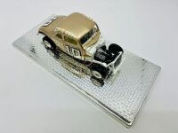 FORD: A completed 1:24 scale model kit of a 1934 Ford Coupe stock car with display case [Location: Sydney] - 4