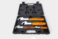 WRENCHES: A box set containing a group of four 'The Renovator' wrenches, 10", 8", 6", 4".