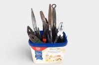 PLIERS: A group of short and long-nosed pliers