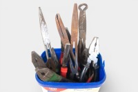PLIERS: A group of short and long-nosed pliers - 2