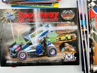 PARRAMATTA CITY RACEWAY: A large group of Parramatta City Raceway race programs together with a hardcover book, 'Speedway by the Freeway: An Illustrated History of Parramatta/Sydney Speedway/Valvoline Raceway' by Tony Loxley [Location: Sydney] - 3