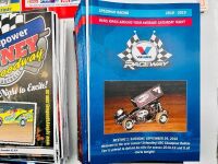PARRAMATTA CITY RACEWAY: A large group of Parramatta City Raceway race programs together with a hardcover book, 'Speedway by the Freeway: An Illustrated History of Parramatta/Sydney Speedway/Valvoline Raceway' by Tony Loxley [Location: Sydney] - 10
