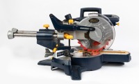 COMPOUND MITRE SAW: A GMC LSMS250 2400 watt slide compound mitre saw, tested - 2