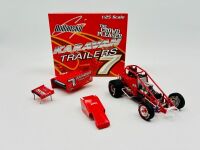SPRINT CAR: A 1:25 scale model by R&R Sprint Cars of the 2007 #7 Karavan Trailers 'The Crowd Pleaser' sprint car driven by Craig Dollansky, limited edition 1 of 650 [Location: Sydney]