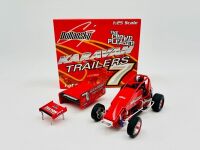 SPRINT CAR: A 1:25 scale model by R&R Sprint Cars of the 2007 #7 Karavan Trailers 'The Crowd Pleaser' sprint car driven by Craig Dollansky, limited edition 1 of 650 [Location: Sydney] - 2