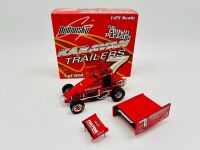 SPRINT CAR: A 1:25 scale model by R&R Sprint Cars of the 2007 #7 Karavan Trailers 'The Crowd Pleaser' sprint car driven by Craig Dollansky, limited edition 1 of 650 [Location: Sydney] - 3