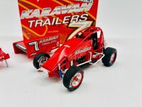 SPRINT CAR: A 1:25 scale model by R&R Sprint Cars of the 2007 #7 Karavan Trailers 'The Crowd Pleaser' sprint car driven by Craig Dollansky, limited edition 1 of 650 [Location: Sydney] - 5