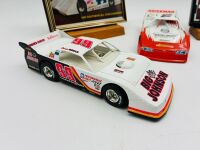 DIRT LATE MODEL: Three 1:24 scale models from the Dirt Late Model series by Action Collectables and ADC together with two framed Clint Smith photos and a novelty licence plate [Location: Sydney] - 6