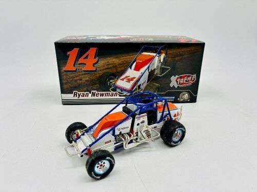 MIDGET CAR: A 1:24 scale model by Action Racing Collectables of the 1999 Silver Crown Championship winning midget car driven by Ryan Newman, complete with certificate of authenticity and original packaging [Location: Sydney]