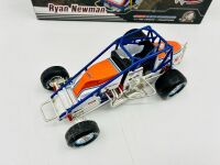 MIDGET CAR: A 1:24 scale model by Action Racing Collectables of the 1999 Silver Crown Championship winning midget car driven by Ryan Newman, complete with certificate of authenticity and original packaging [Location: Sydney] - 3
