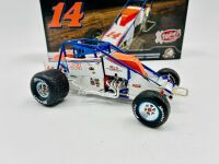 MIDGET CAR: A 1:24 scale model by Action Racing Collectables of the 1999 Silver Crown Championship winning midget car driven by Ryan Newman, complete with certificate of authenticity and original packaging [Location: Sydney] - 6