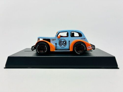 380 · SLOT CAR: A 1:30 scale slot car by Pioneer of a 1937 Chevrolet Sedan with original packaging [Location: Sydney]