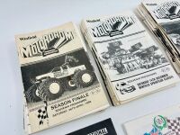 NEWCASTLE MOTORDROME: A large group of Newcastle Motordrome event programs from the 1980s and 1990s [Location: Sydney] - 5
