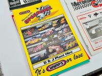 NEWCASTLE MOTORDROME: A large group of Newcastle Motordrome event programs from the 1980s and 1990s [Location: Sydney] - 11