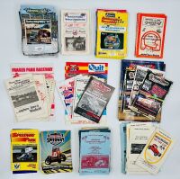 AUSTRALIAN SPEEDWAY PROGRAMS: A large group of event programs from various Australian speedways [Location: Sydney]
