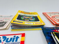 AUSTRALIAN SPEEDWAY PROGRAMS: A large group of event programs from various Australian speedways [Location: Sydney] - 6