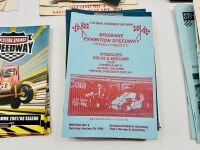 AUSTRALIAN SPEEDWAY PROGRAMS: A large group of event programs from various Australian speedways [Location: Sydney] - 16