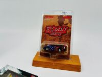 DIRT LATE MODEL: A group of dirt late model items including three 1:64 scale models by Action Collectables and ADC, a photo on card signed by Donnie Moran, three issues of 'Dirt Late Model Magazine' and two stickers [Location: Sydney] - 6