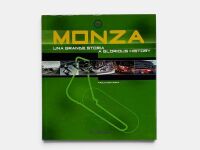 MONZA: A hardcover book subtitled 'Una Grande Storia/A Glorious History' by Paolo Montagna, Italian/English text