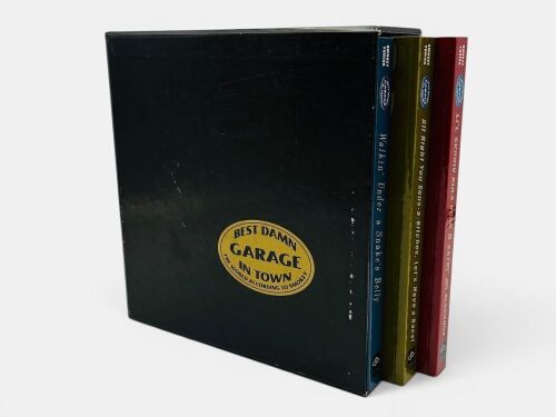 BEST DAMN GARAGE IN TOWN: A three-volume slipcased hardcover book by Smokey Yunick [Location: Sydney]
