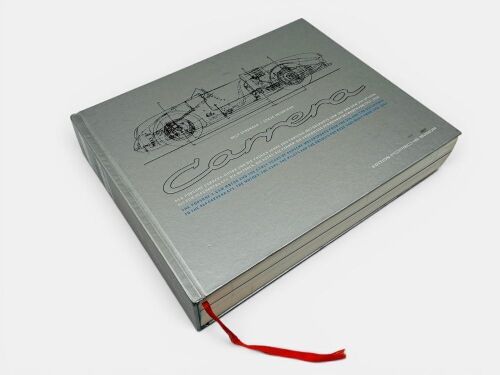 PORSCHE CARRERA: A hardcover book subtitled "The 4-cam Motor and the Early Years of Porsche Motorsports" by Rolf Sprenger and Steve Heinrichs [Located Sydney]
