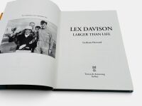 LEX DAVISON - LARGER THAN LIFE: A hardcover book by Graham Howard [Location: Sydney] - 3