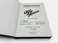 JOSEPH FIGONI VOLUME 1 - ALFA ROMEO: A Limited Ediiton, slipcased hardcover book by Ben Erikson & Peter M. Larsen, signed by the authors [Location: Sydney] - 5