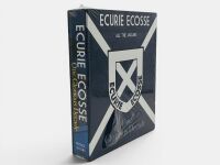ECURIE ECOSSE: A slipcased hardcover book subtitled 'All The Jaguars - One Glorious Decade' published by Bronle Books [Location: Sydney]