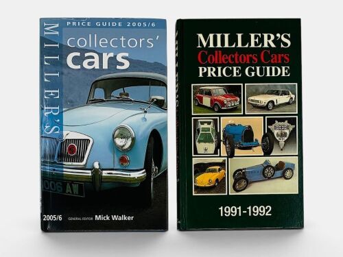 MILLER'S PRICE GUIDE: Two editions of Miller's Price Guide for Collectors' Cars [Location: Sydney]