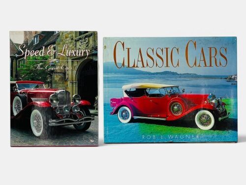AMERICAN CARS: Two hardcover books relating to classic American automobiles [Location: Sydney]