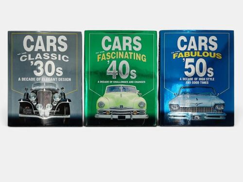 164 · AMERICAN CARS: Three hardcover books by Publications International Inc. [Location: Sydney]