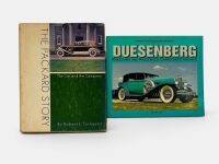 AMERICAN CARS: Two books relating to Duesenberg and Packard [Location: Sydney]