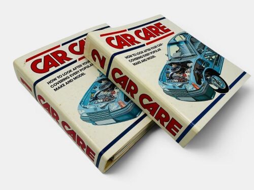 CAR CARE VOLS 1 & 2: How to look after your car - covering every popular make & model in two binders [Location: Sydney]