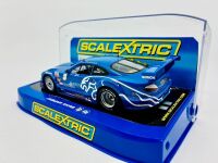 JAGUAR: A 1:32 scale slot car by Scalextric of the Rocket Motorsports Jaguar XKRS with original display case [Location: Sydney] - 4