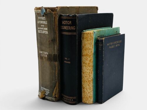 BOOKS: Four publications relating to motor engineering [Location: Sydney]