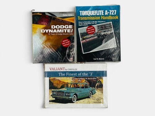 CHRYSLER: Three publications relating to Mopar [Location: Sydney]