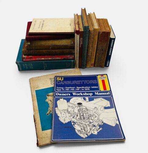 BOOKS: A large collection of technical motoring related publications [Location: Sydney]
