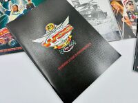 WORLD SERIES SPRINTCARS: Ten WSS event programs with four sprint car badges [Location: Sydney] - 3