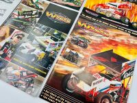 WORLD SERIES SPRINTCARS: Ten WSS event programs with four sprint car badges [Location: Sydney] - 4