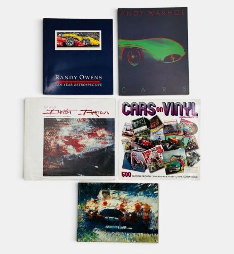 195 · BOOKS: Five publications relating to automotive art [Location: Sydney]