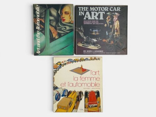 196 · BOOKS: Three publications relating to automotive art [Location: Sydney]