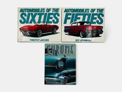 AMERICAN CARS: Three books relating to American cars [Location: Sydney]