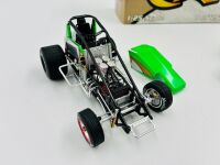 SPRINT CARS: A 1:25 scale model by R&R Sprint Cars of Steve Kinser's 2007 sprint car, complete with original packaging [Location: Sydney] - 3