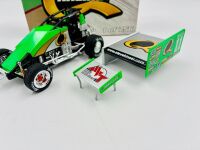 SPRINT CARS: A 1:25 scale model by R&R Sprint Cars of Steve Kinser's 2007 sprint car, complete with original packaging [Location: Sydney] - 7