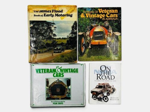 BOOKS: Four motoring related books [Location: Sydney]