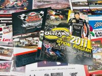 AMERICAN SPEEDWAY: A large group of American speedway event programs together with a softcover book, 'Eldora Speedway: The Most Famous Short Track in America' by Bill Holder [Location: Sydney] - 4