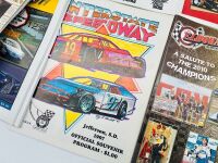 AMERICAN SPEEDWAY: A large group of American speedway event programs together with a softcover book, 'Eldora Speedway: The Most Famous Short Track in America' by Bill Holder [Location: Sydney] - 6